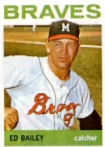 1964 Topps Baseball Cards      437     Ed Bailey